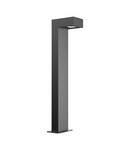 Stâlp de iluminat LED Ledvance (Osram)  Bollard Rectangular 1.0m 12 W 840 Black, 1200 lm, 4000 K, IP66, 105°x50°, negru LEDVANCE