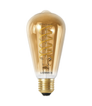 Bec LED LEDVANCE SMART+ WiFi Filament Edison 50 Tunable White E27, 8 W, 600 lm, 5000 K, 320°, alb LEDVANCE