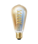 Miniatură Bec LED LEDVANCE SMART+ WiFi Filament Edison 50 Tunable White E27, 8 W, 600 lm, 5000 K, 320°, alb - imaginea 3