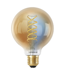 Miniatură Bec LED LEDVANCE SMART+ WiFi Filament Globe 50 Tunable White E27, 8 W, 600 lm, 5000 K, 320°, alb - imaginea 3