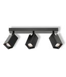 Bec LED Ledvance (Osram)  LED SPOT ANGULAR BLACK 3XGU10, 6 W, negru LEDVANCE
