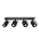 Bec LED Ledvance (Osram)  LED SPOT ANGULAR BLACK 4XGU10, 6 W, negru LEDVANCE