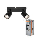 Miniatură Bec LED Ledvance (Osram)  LED SPOT ELEMENTAL 2XGU10 BLACK, 6 W, negru - imaginea 3