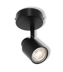 Bec LED Ledvance (Osram)  LED SPOT PRIMAL 1XGU10 ROUND BLACK, 6 W, negru LEDVANCE