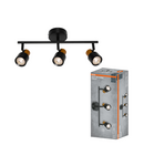 Miniatură Bec LED Ledvance (Osram)  LED SPOT SECTORAL BLACK AND GOLD 3XGU10, 6 W, negru - imaginea 3