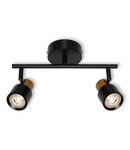 Bec LED Ledvance (Osram)  LED SPOT SECTORAL BLACK AND GOLD 2XGU10, 6 W, negru LEDVANCE