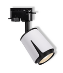 Bec LED spot LEDVANCE Spot 1-phase tracking system COLLAR GU10 WHITE AND BLACK, 6,00 W, alb LEDVANCE