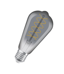 Bec LED Ledvance (Osram)  Vintage 1906 Edison 30 Filament DIM 7,8 W 818 Smoke E27, 360 lm, 1800 K, 320°, dimabil LEDVANCE