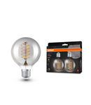 Miniatură Bec LED Ledvance (Osram)  Vintage 1906 Globe 80 30 Filament DIM 7,8 W 818 Smoke E27, 360 lm, 1800 K, 320°, dimabil - imaginea 3