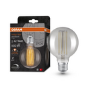 Miniatură Bec LED Ledvance (Osram)  Vintage 1906 Globe 95 42 Filament DIM 11 W 818 Smoke E27, 500 lm, 1800 K, 320°, dimabil - imaginea 3