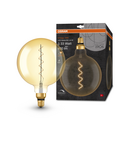 Miniatură Bec LED Ledvance (Osram)  Vintage 1906 Globe 200 33 Filament DIM 4,8 W 822 Gold E27, 400 lm, 2200 K, 320°, auriu, dimabil - imaginea 3
