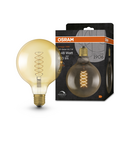 Miniatură Bec LED Ledvance (Osram)  Vintage 1906 Globe 125 37 Filament DIM 4,8 W 822 Gold E27, 420 lm, 2200 K, 320°, auriu, dimabil - imaginea 3