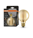Miniatură Bec LED Ledvance (Osram)  Vintage 1906 Globe 95 60 Filament DIM 8,8 W 822 Gold E27, 806 lm, 2200 K, 320°, auriu, dimabil - imaginea 3