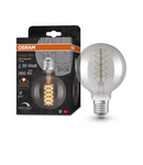 Miniatură Bec LED Ledvance (Osram)  Vintage 1906 Globe 95 30 Filament DIM 7,8 W 818 Smoke E27, 360 lm, 1800 K, 320°, dimabil - imaginea 3