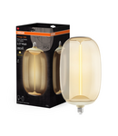 Miniatură Bec LED Ledvance (Osram)  Vintage 1906 Big Elipse Oval 27 Filament Magnetic 4 W 827 Amber E27, 280 lm, 2700 K, 320° - imaginea 3