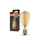 Miniatură Bec LED Ledvance (Osram)  Vintage 1906 Edison 40 Filament DIM 5,8 W 822 Gold E27, 470 lm, 2200 K, 320°, auriu, dimabil - imaginea 3