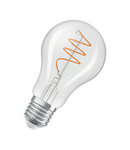 Miniatură Bec LED Ledvance (Osram)  Vintage 1906 Classic A 60 Spiral Filament 5,9 W 827 Clear E27, 806 lm, 2700 K, 300°, transparent - imaginea 3