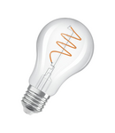 Miniatură Bec LED Ledvance (Osram)  Vintage 1906 Classic A 40 Spiral Filament 3,4 W 827 Clear E27, 470 lm, 2700 K, 300°, transparent - imaginea 3
