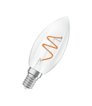 Miniatură Bec LED Ledvance (Osram)  Vintage 1906 Classic B 28 Spiral Filament DIM 3,1 W 927 Clear E14, 300 lm, 2700 K, 300°, transparent, dimabil - imaginea 3