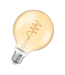 Bec LED Ledvance (Osram)  Vintage 1906 Globe 95 40 Spiral Filament 3,4 W 827 Gold E27, 470 lm, 2700 K, 300°, auriu LEDVANCE