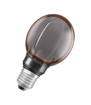 Miniatură Bec LED Ledvance (Osram)  Vintage 1906 Globe 80 Filament O Lamp DIM 4 W 818 Smoke E27, 110 lm, 1800 K, 330°, dimabil - imaginea 3