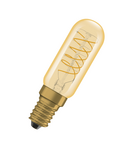 Miniatură Bec LED Ledvance (Osram)  Vintage 1906 T26 36 Spiral Filament DIM 4,8 W 822 Gold E14, 420 lm, 2200 K, 320°, auriu, dimabil - imaginea 3