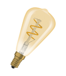 Miniatură Bec LED Ledvance (Osram)  Vintage 1906 Edison Spiral Filament DIM 2,8 W 822 Gold E14, 250 lm, 2200 K, 320°, auriu, dimabil - imaginea 3