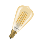 Bec LED Ledvance (Osram)  Vintage 1906 Edison 32 Filament DIM 4,8 W 822 Gold E14, 360 lm, 2200 K, 320°, auriu, dimabil LEDVANCE