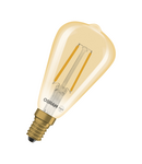 Bec LED Ledvance (Osram)  Vintage 1906 Edison Filament DIM 2,8 W 822 GOLD E14, 250 lm, 2200 K, 320°, auriu, dimabil LEDVANCE