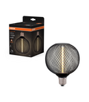 Miniatură Corp de iluminat LED decorativ Ledvance (Osram)  1906 DECOR LED STRAW FILAMENT GLOBE 125 12 BLACK DIM 3,5 W 818 E27, 110 lm, 1800 K, IP20, 320°, negru, dimabil - imaginea 3