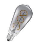 Bec LED Ledvance (Osram)  Vintage 1906 Edison 15 Filament 4 W 818 Smoke E27, 140 lm, 1800 K, 300° LEDVANCE