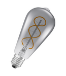 Miniatură Bec LED Ledvance (Osram)  Vintage 1906 Edison 15 Filament 4 W 818 Smoke E27, 140 lm, 1800 K, 300° - imaginea 3