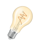 Miniatură Bec LED Ledvance (Osram)  Vintage 1906 Classic A 40 Spiral Filament DIM 4,9 W 927 Gold E27, 470 lm, 2700 K, 300°, auriu, dimabil - imaginea 3