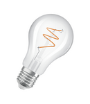 Miniatură Bec LED Ledvance (Osram)  Vintage 1906 Classic A 40 Spiral Filament DIM 4,6 W 922 Clear E27, 470 lm, 2200 K, 300°, transparent, dimabil - imaginea 3
