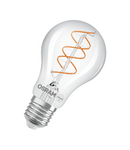 Bec LED Ledvance (Osram)  Vintage 1906 Classic A 60 Spiral Filament DIM 8 W 922 Clear E27, 806 lm, 2200 K, 300°, transparent, dimabil LEDVANCE