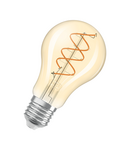 Miniatură Bec LED Ledvance (Osram)  Vintage 1906 Classic A 60 Spiral Filament DIM 8 W 922 Gold E27, 806 lm, 2200 K, 300°, auriu, dimabil - imaginea 3