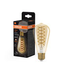 Miniatură Bec LED Ledvance (Osram)  Vintage 1906 Edison 60 Filament DIM 8,8 W 824 Gold E27, 806 lm, 2400 K, 300°, auriu, dimabil - imaginea 3