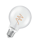 Bec LED Ledvance (Osram)  Vintage 1906 Globe 80 40 Spiral Filament DIM 4,6 W 927 Clear E27, 470 lm, 2700 K, 300°, transparent, dimabil LEDVANCE