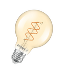 Bec LED Ledvance (Osram)  Vintage 1906 Globe 80 60 Spiral Filament DIM 8 W 922 Gold E27, 806 lm, 2200 K, 300°, auriu, dimabil LEDVANCE