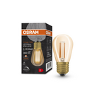 Miniatură Bec LED Ledvance (Osram)  Vintage 1906 Mini Edison ST 45 33 Filament DIM 4,8 W 822 Gold E27, 360 lm, 2200 K, 320°, auriu, dimabil - imaginea 3