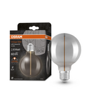 Miniatură Bec LED Ledvance (Osram)  Vintage 1906 Globe 95 6 Filament Magnetic 2,2 W 818 Smoke E27, 60 lm, 1800 K, 320° - imaginea 3
