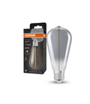 Miniatură Bec LED Ledvance (Osram)  Vintage 1906 Edison 6 Filament Magnetic 2,2 W 818 Smoke E27, 60 lm, 1800 K, 320° - imaginea 3