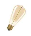 Bec LED Ledvance (Osram)  Vintage 1906 Edison 12 Filament Magnetic 2,2 W 827 Gold E27, 120 lm, 2700 K, 320°, auriu LEDVANCE