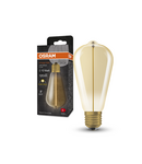 Miniatură Bec LED Ledvance (Osram)  Vintage 1906 Edison 12 Filament Magnetic 2,2 W 827 Gold E27, 120 lm, 2700 K, 320°, auriu - imaginea 3
