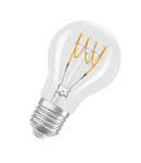 Bec LED Ledvance (Osram)  Vintage 1906 Classic A 40 Filament DIM 4,8 W 827 Clear E27, 470 lm, 2700 K, 320°, transparent, dimabil LEDVANCE
