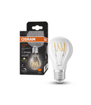 Miniatură Bec LED Ledvance (Osram)  Vintage 1906 Classic A 40 Filament DIM 4,8 W 827 Clear E27, 470 lm, 2700 K, 320°, transparent, dimabil - imaginea 3