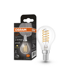 Miniatură Bec LED Ledvance (Osram)  Vintage 1906 Classic P 40 Filament DIM 4,8 W 827 Clear E14, 470 lm, 2700 K, 320°, transparent, dimabil - imaginea 3
