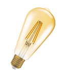 Miniatură Bec LED Ledvance (Osram)  Vintage 1906 Edison 55 Filament DIM 6,5 W 824 Gold E27, 725 lm, 2400 K, 300°, auriu, dimabil - imaginea 3