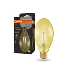 Miniatură Bec LED Ledvance (Osram)  Vintage 1906 Oval 40 Filament 4 W 824 Gold E27, 470 lm, 2400 K, 300°, auriu - imaginea 3