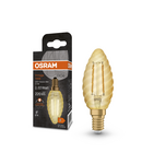 Miniatură Bec LED Ledvance (Osram)  Vintage 1906 Classic BW 22 Filament 2,5 W 824 Gold E14, 220 lm, 2400 K, 300°, auriu - imaginea 3